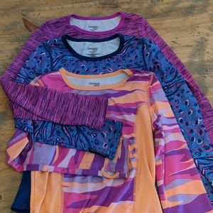Little girls Danskin long sleeve BUNDLE of 3